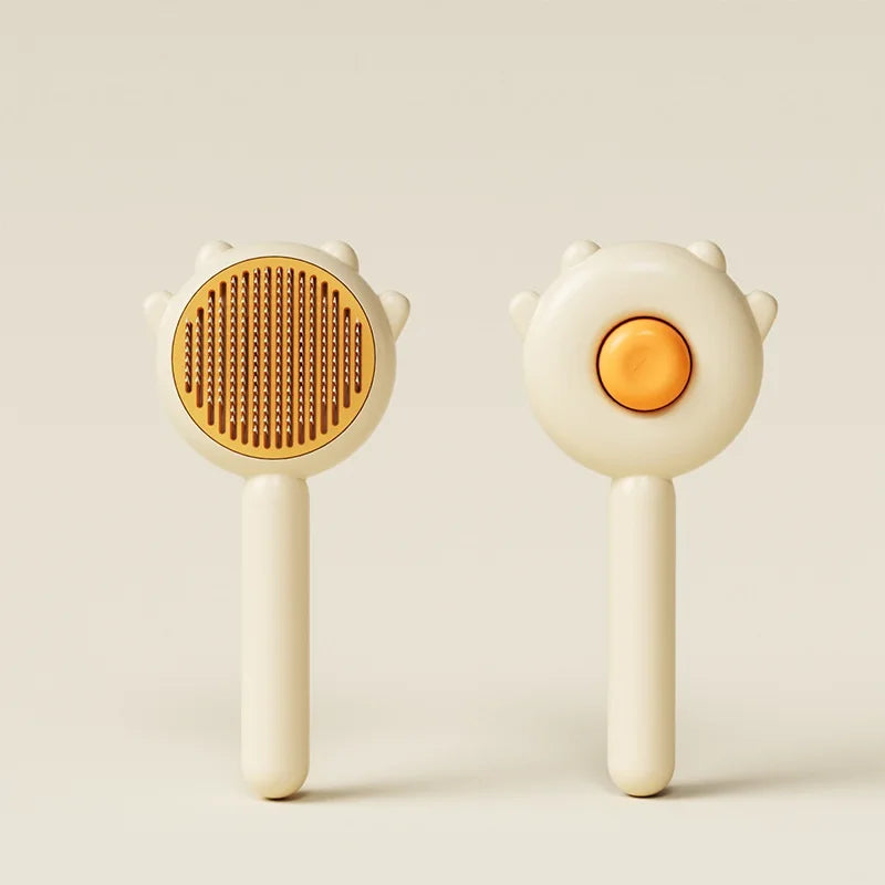 Brosse Démêlante Auto-Nettoyante pour Chiens et Chats