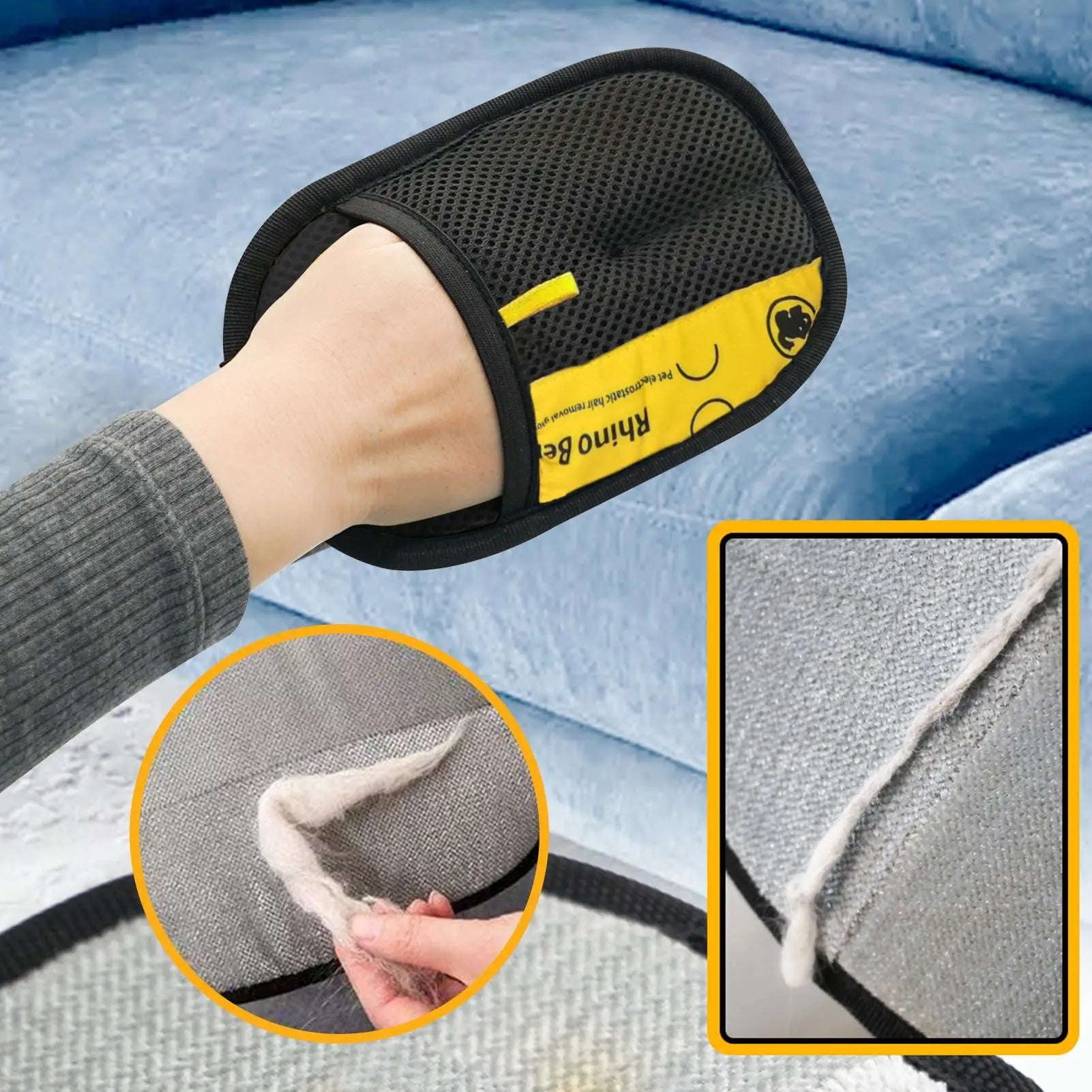 Gants Anti-Poils VelvetPaw 2PCS