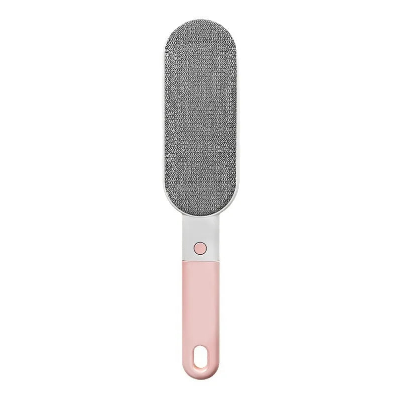 Brosse Anti-Poils pour Vêtements et Textiles – Éliminateur Manuel de Poils de Chiens et Chats avec Poignée, Idéal pour Canapés, Tapis, Lits et Sièges de Voiture