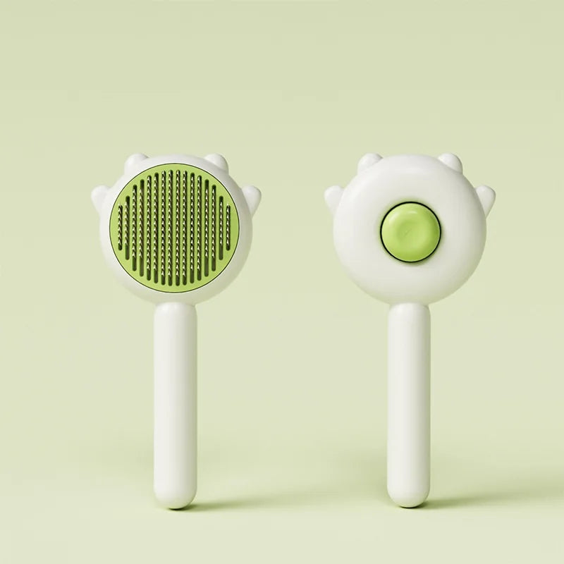 Brosse Démêlante Auto-Nettoyante pour Chiens et Chats